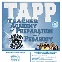 This is the image for the news article titled  CCPS to Host T.A.P.P. Informational Meetings Beginning Thursday, August 9 