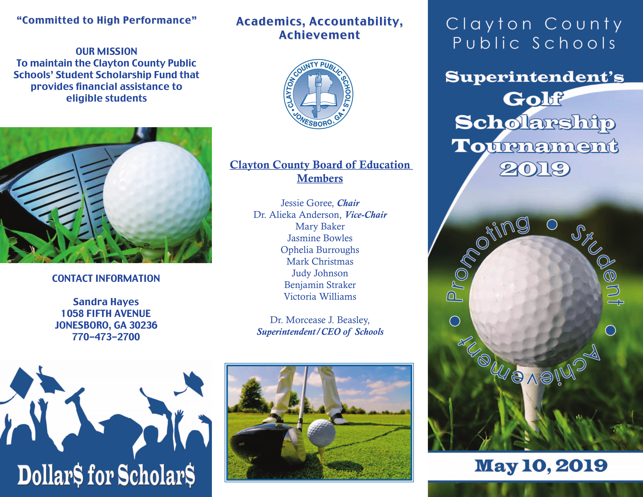 Superintendent's Golf Scholarship Tournament